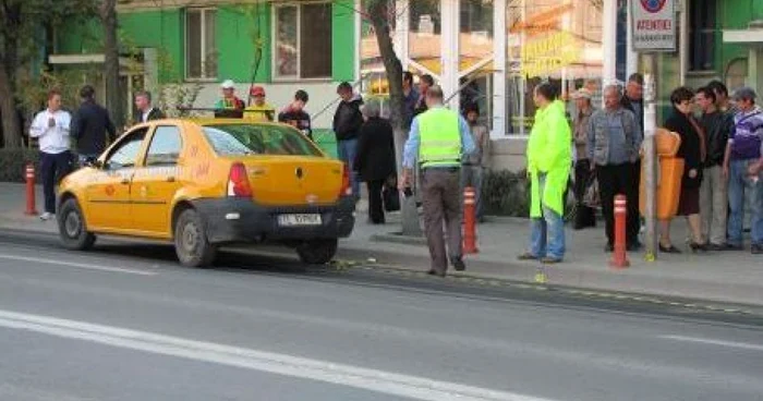 Imagini de la locul accidentului