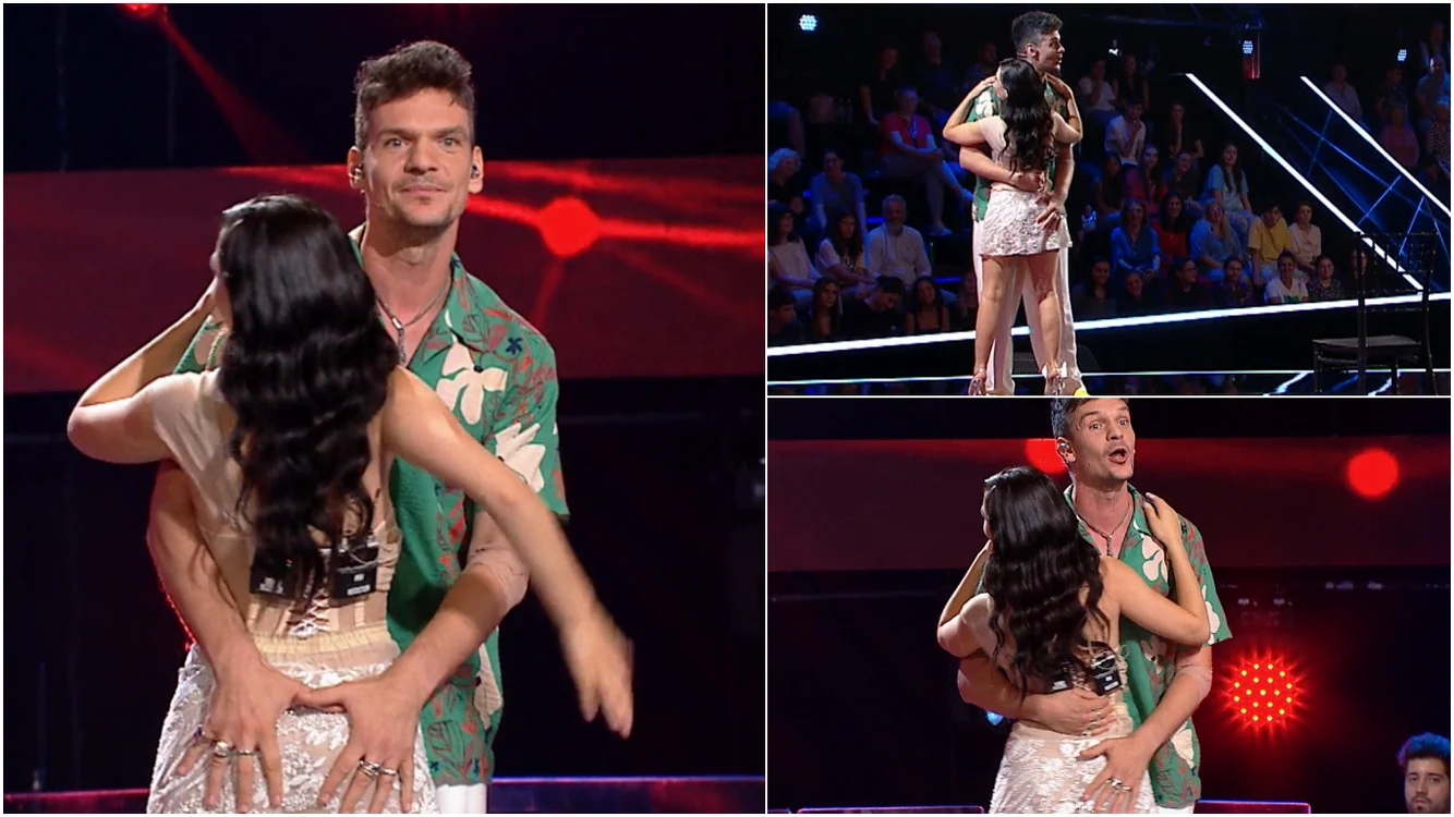 Moment indecent la Vocea Românie! Foto: colaj Click!/captură Pro TV