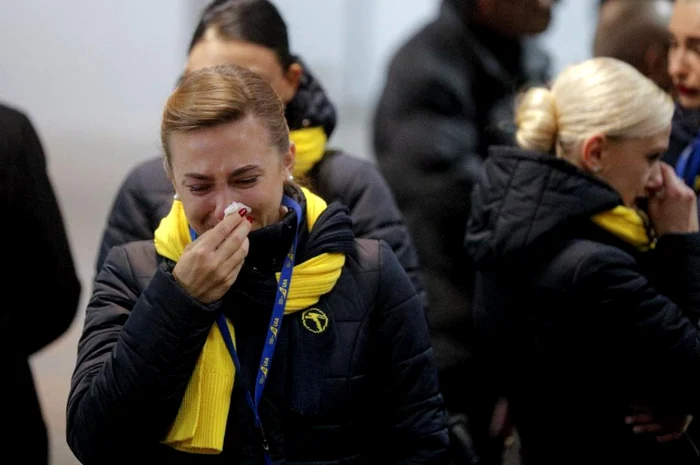 Sicriele cu trupurile piloților au fost repatriateFoto: EPA