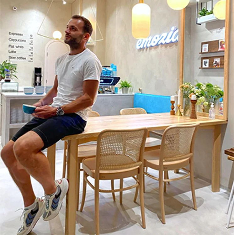 Mihai Morar a deschis, pe 5 septembrie, o cafenea în Cluj