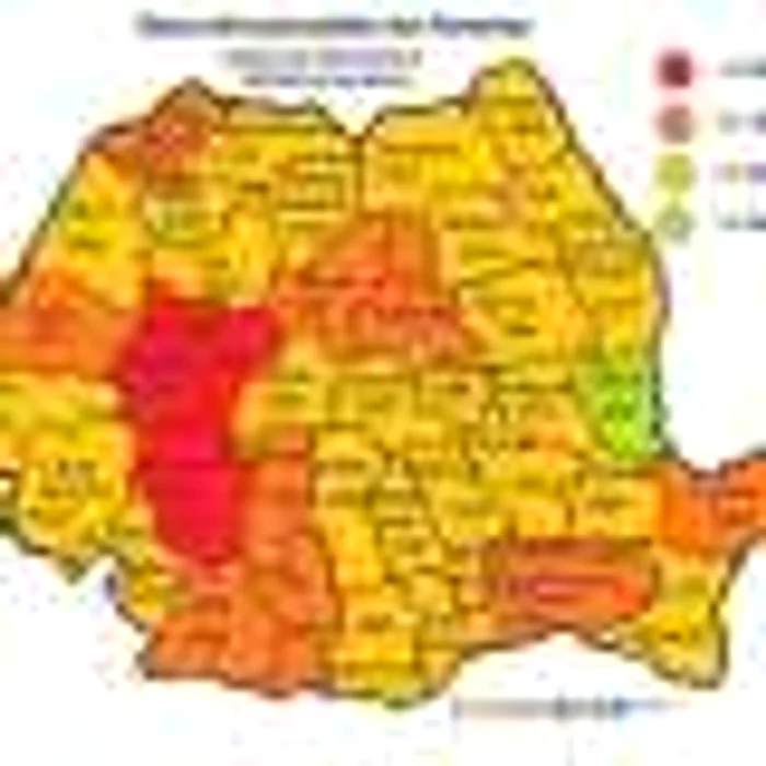 Harta infracţionalităţii în România