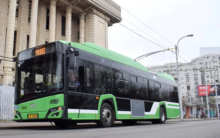 Noile troleibuze Solaris intră în circulaţie sâmbătă. FOTO TPBI
