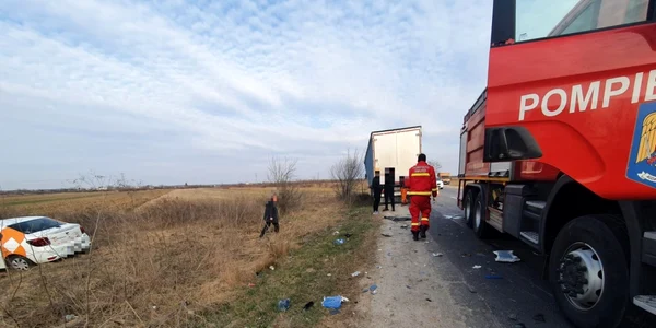 accident tir baldana