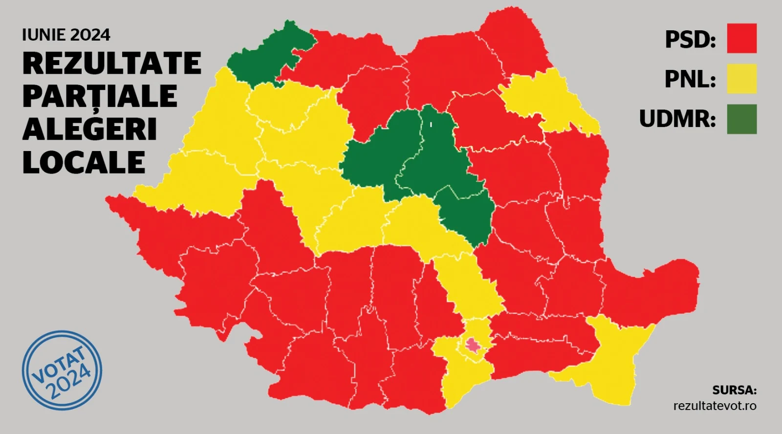 Rezultate Alegeri Locale I Europarlamentare 2024 Cum S A Colorat   Index 