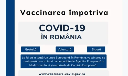 Așa arată prima pagină a broșurii informative despte vaccin ce va ajunge în biserici jpeg