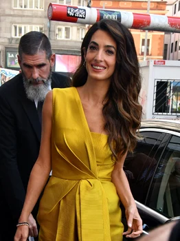 Amal Clooney, la conferința pe teme de mediu We Choose The Earth din Madrid