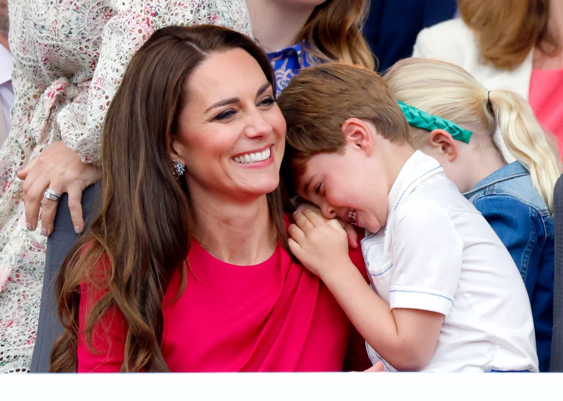 Kate Middleton și Prințul Louis  foto   GettyImages