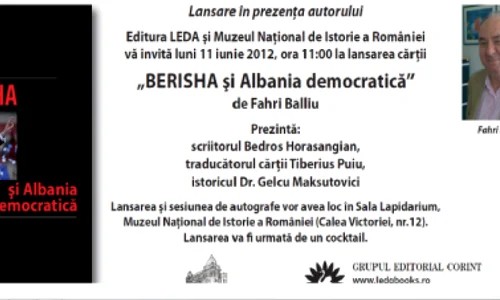 “BERISHA şi Albania democratică” de Fahri Balliu png