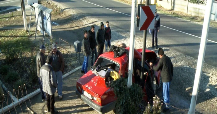 Din fericire, nu a murit nimeni în urma impactului