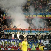 Incidente la meciul de fotbal dintre Romania si Kosovo din preliminariile campionatului European 2024 FOTO Inquam Photos George Calin (5) jpg