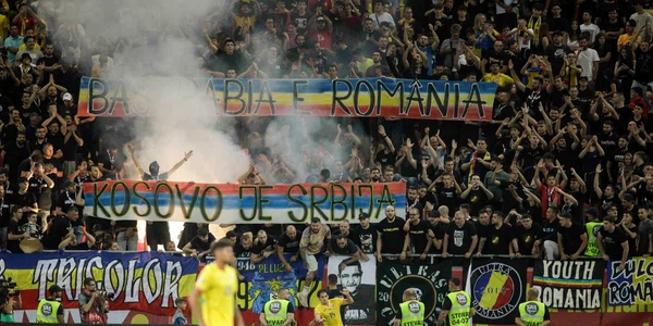 Incidente la meciul de fotbal dintre Romania si Kosovo din preliminariile campionatului European 2024 FOTO Inquam Photos George Calin (5) jpg