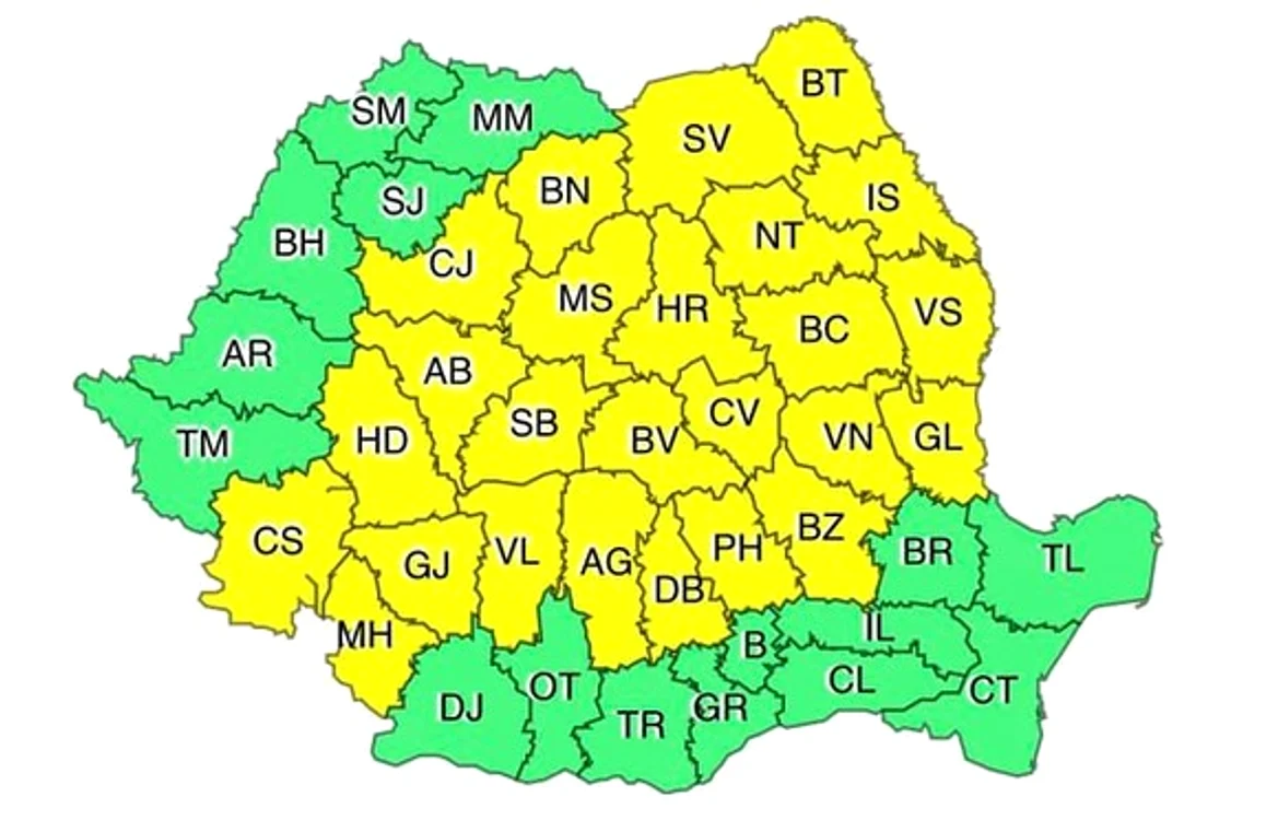 
    Vremea intră într-un proces de răcire până joi, 26 august  