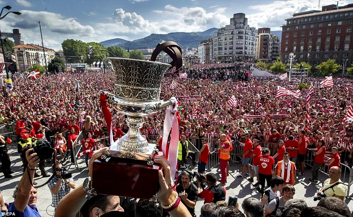 Nebunie la Bilbao. FOTO: Facebook