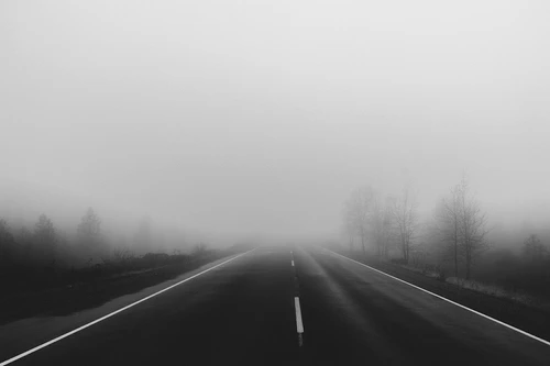 Ceață pe șosele. FOTO Arhiva Adevărul
