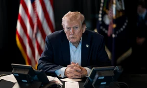 Donald Trump în situation room  Mar a  Lago FOTO shutterstock jpg