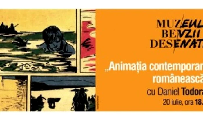 O seară inedită a animaţiei româneşti se pregăteşte la Muzeul Benzii Desenate jpeg
