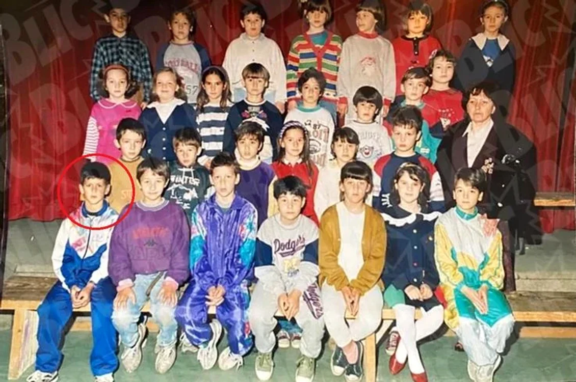 Novak Djokovic a mers la o școală din Belgrad / foto: Blick/Ringier