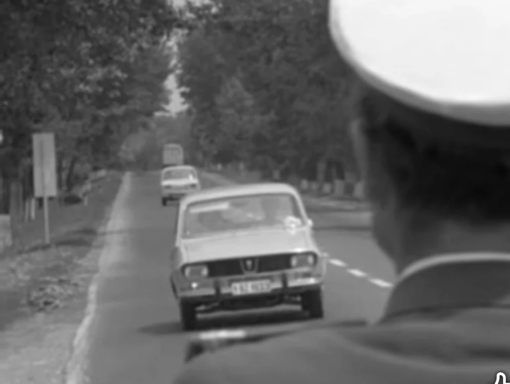 Cum se făceau controalele Miliției în trafic în 1973.