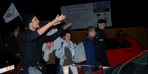 chirila la proteste cluj 