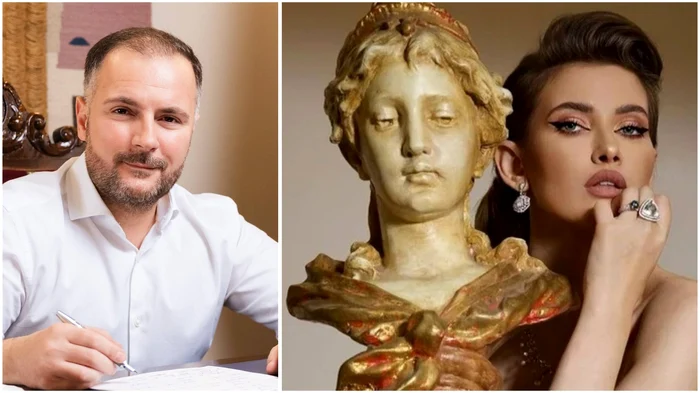 Mesajul Iuliei Albu pentru Rareș Hopincă. Foto: colaj Click!