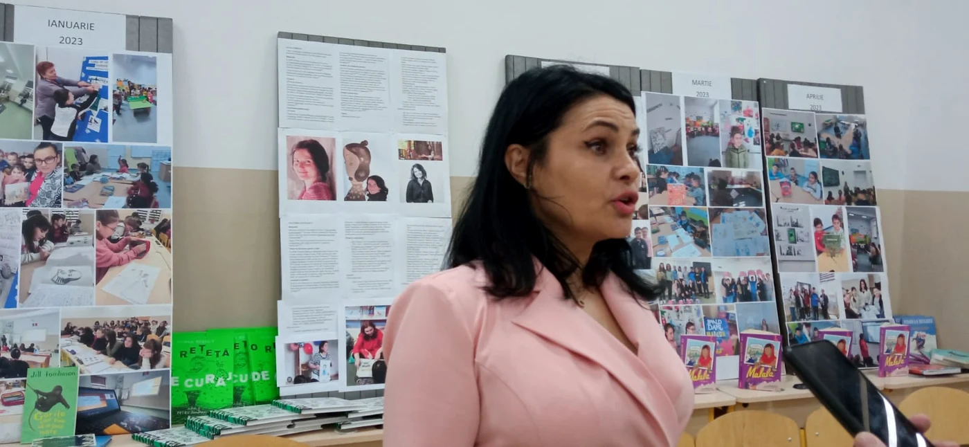 Lăcrămioara Cule, director Școala Gimnazială Scărișoara FOTO: Adevărul
