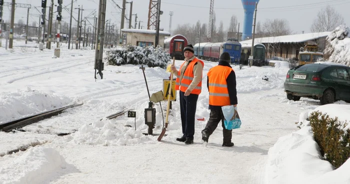 În ciuda experienţei ca lucrător CFR, bărbatul a fost lovit de tren. FOTO: arhivă Adevărul Ploieşti