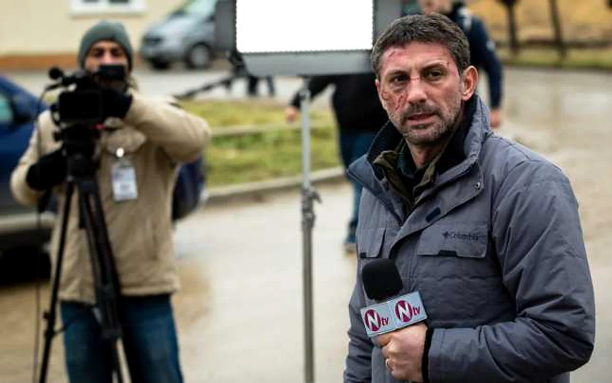 Actorul Andi Vasluianu va juca rolul lui Alex Mazilu în ”Breaking News”, regizat de Iulia Rugină                     Fotografii: Adi Marineci