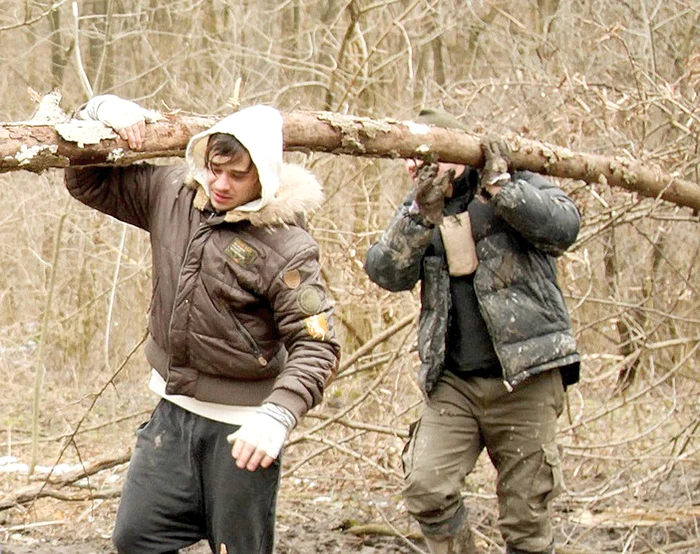 La “Ferma Vedetelor”, Dima se spetea muncind