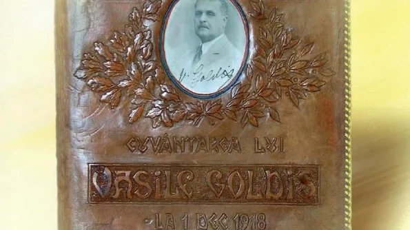 Cuvântarea lui Vasile Goldiş, momentul zero al naşterii României mari jpeg