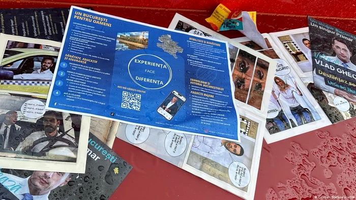 Materiale de campanie înaintea scrutinului pentru Primăria Bucureşti