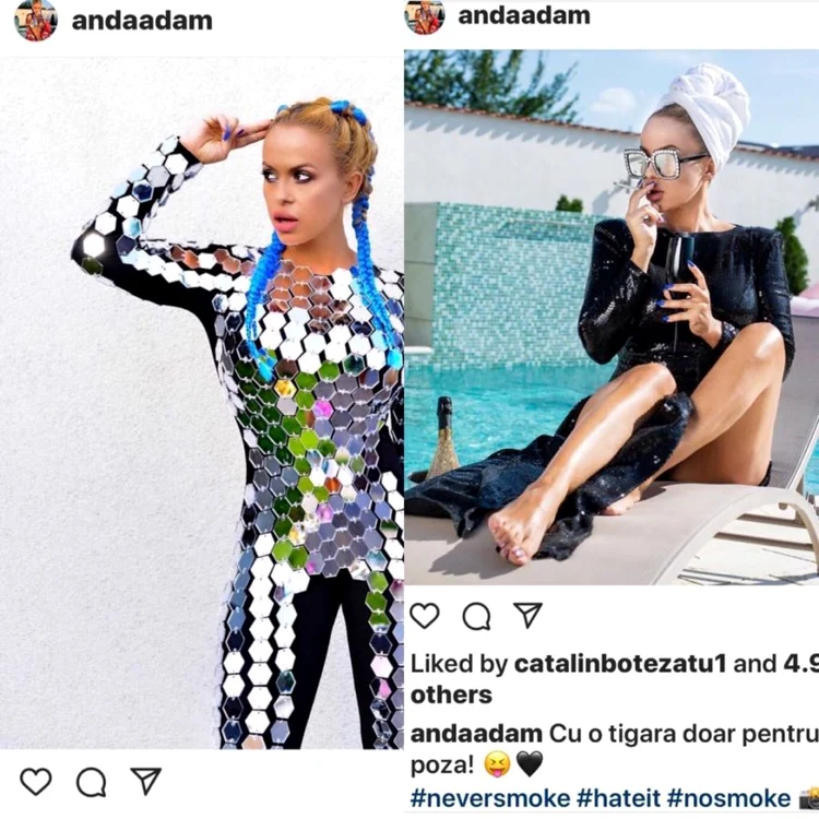 Anda Adam a fost criticată de Iulia Albu