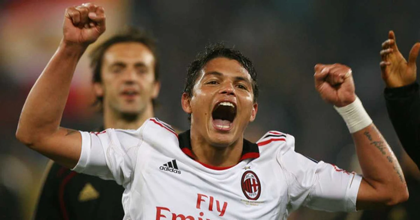 Thiago Silva e la Milan din 2009. Foto: Getty Images