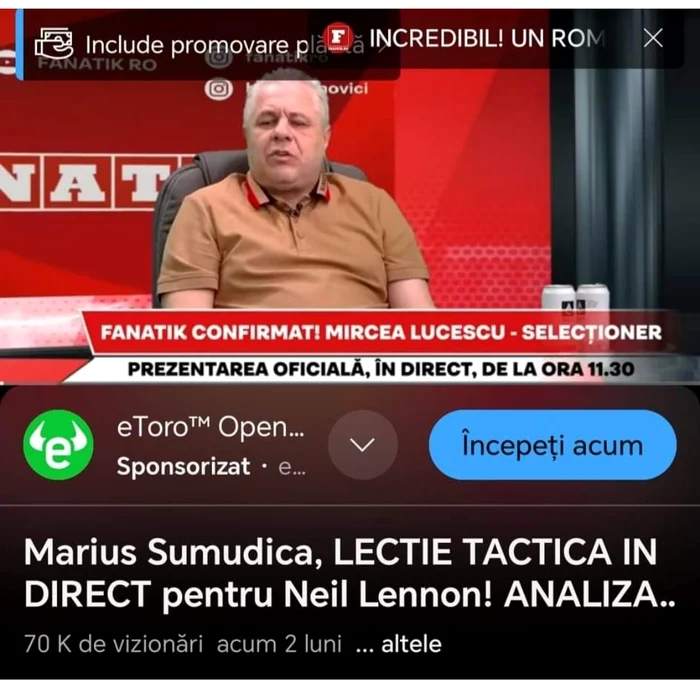 Marius Șumudică, pe când știa ce trebuie făcut la Rapid. CAPTURA: Facebook