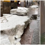 furtuni puternice in Murcia Spania foto captura instagram png