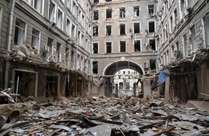 Război Ucraina - ziua 9 - Harkov (Kharkiv) - 4 mar 2022 / FOTO EPA-EFE