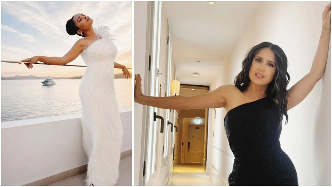 Salma Hayek se menține într-o formă de zile mari. 