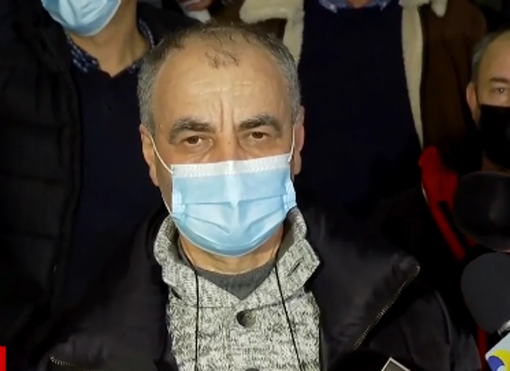 Liderul sindical al Societății de Transport București (STB), Vasile Petrariu Foto: Captură Antena 3