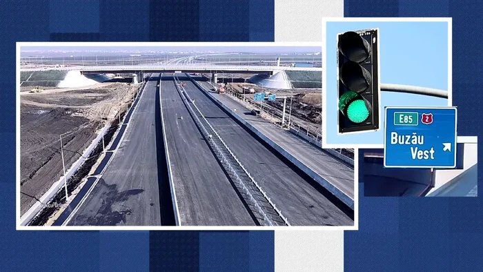 Se va putea circula neîntrerupt pe A7 de la București la Focșani.