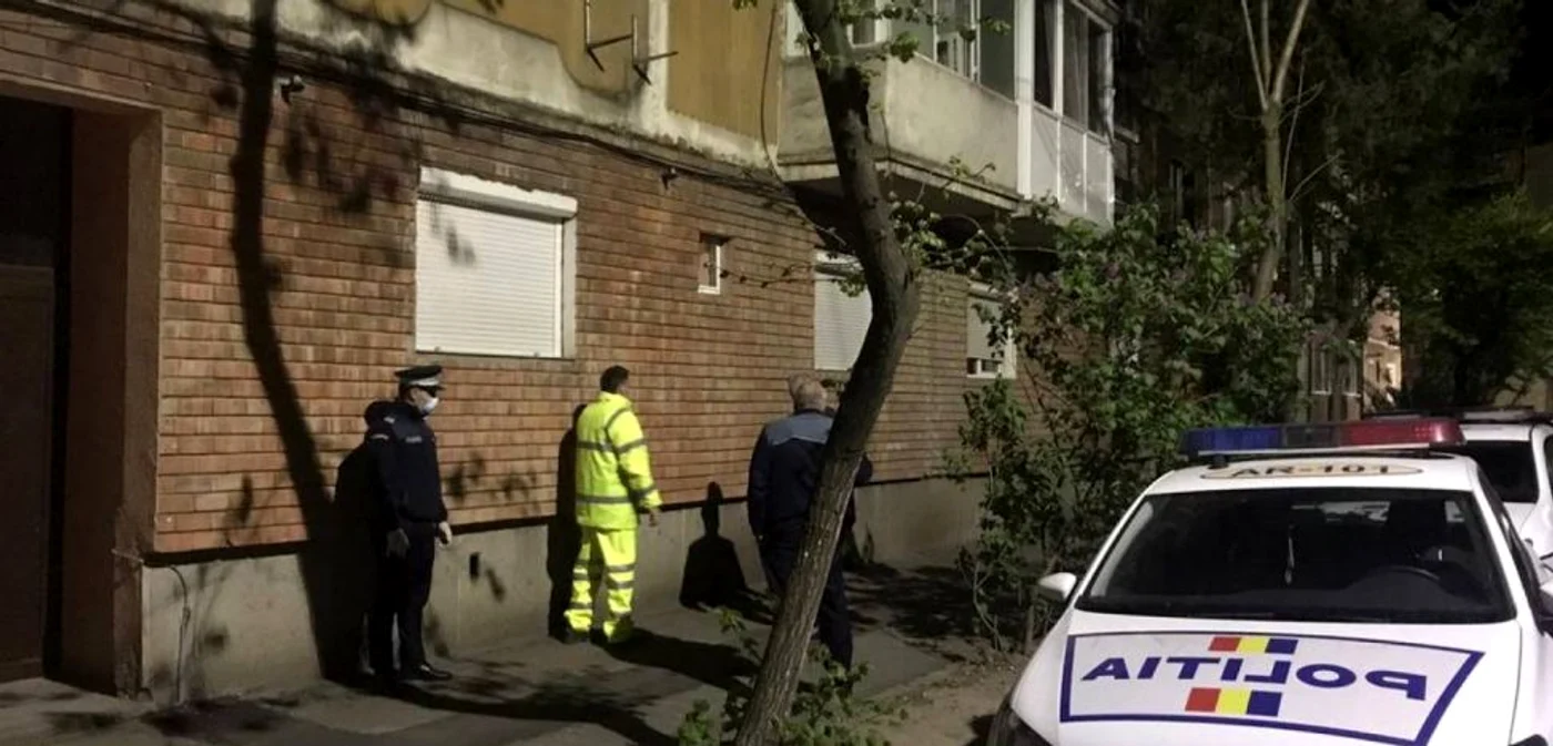 Blocul de pe strada Abrud FOTO Aradon.ro