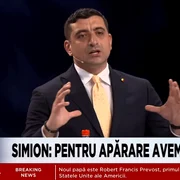 george simion dezbatere euronews foto captura vid