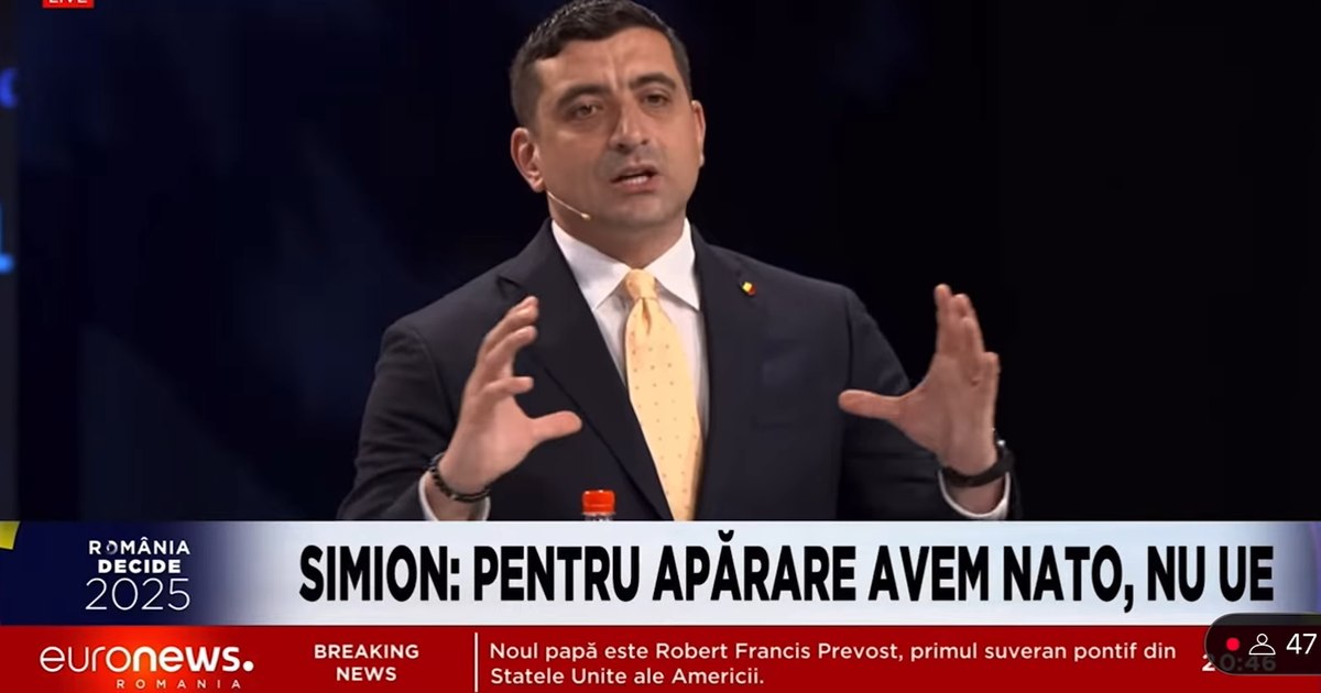 Nicușor Dan contestă autenticitatea lui George Simion în dezbaterea electorală
