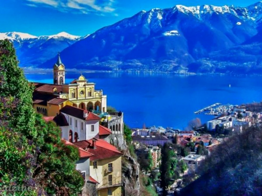 Lacul Como a devenit tabăra refugiaților