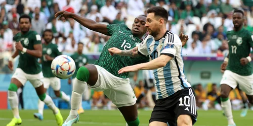 CM Qatar 2022 - Grupa C: Argentina - Arabia Saudită. FOTO EPA-EFE