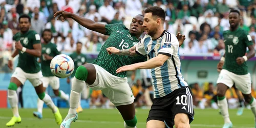 CM Qatar 2022 - Grupa C: Argentina - Arabia Saudită. FOTO EPA-EFE