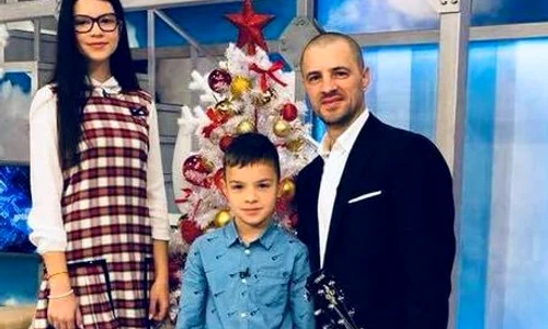 Pavel Stratan, Cleopatra Stratan si Cezar Stratan 2017 jpeg