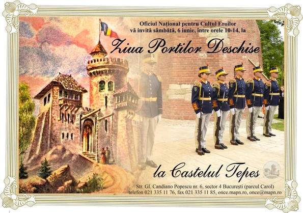 Ziua Porților Deschise la Castelul Țepeș din Parcul Carol I
