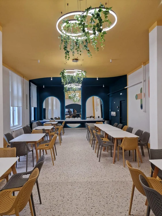 Cantina Colegiului Bănățean FOTO Facebook