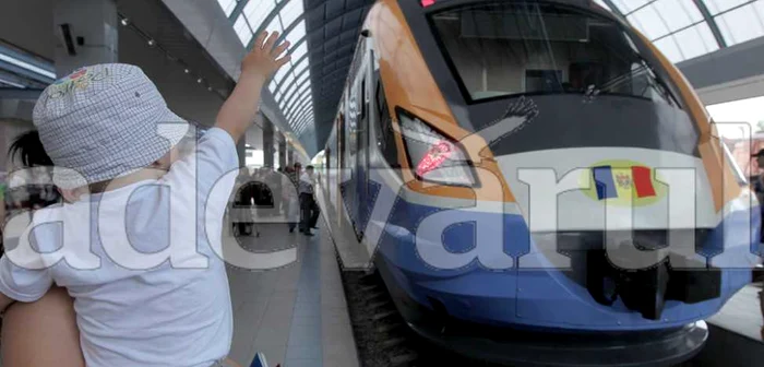 Aşa începea epopeea trenului modernizat la Paşcani. FOTO Tudor Iovu