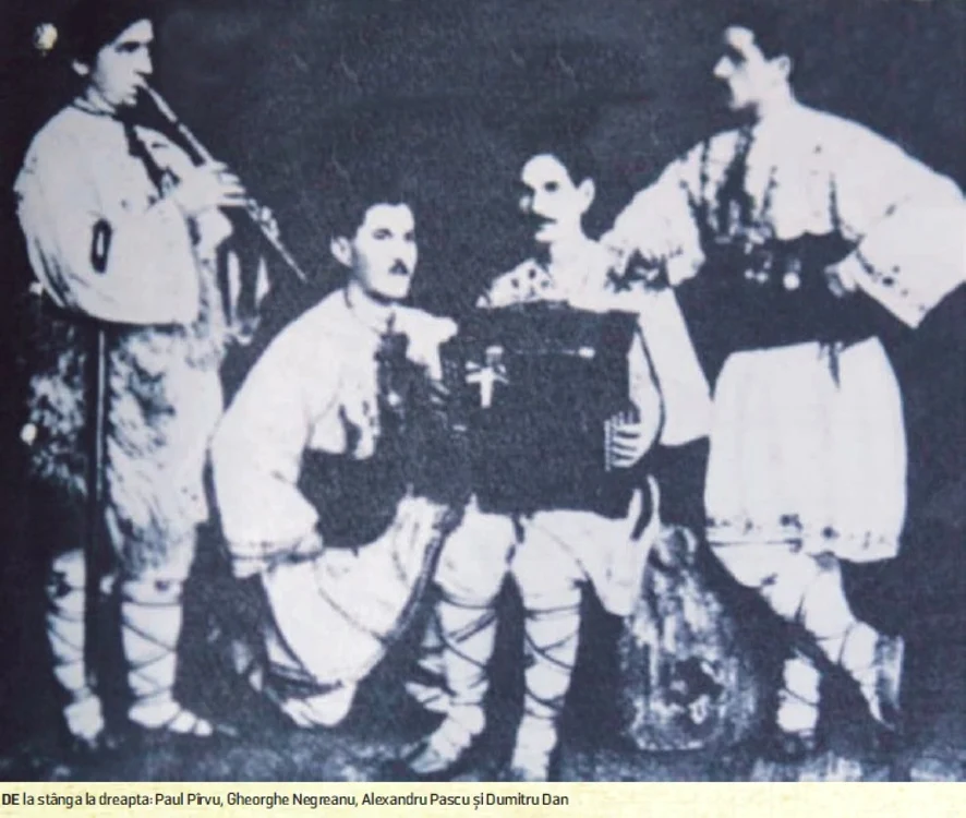 Dumitru Dan, Paul Pârvu,
Alexandru Pascu şi Gheorghe Negreanu FOTO Wikipedia