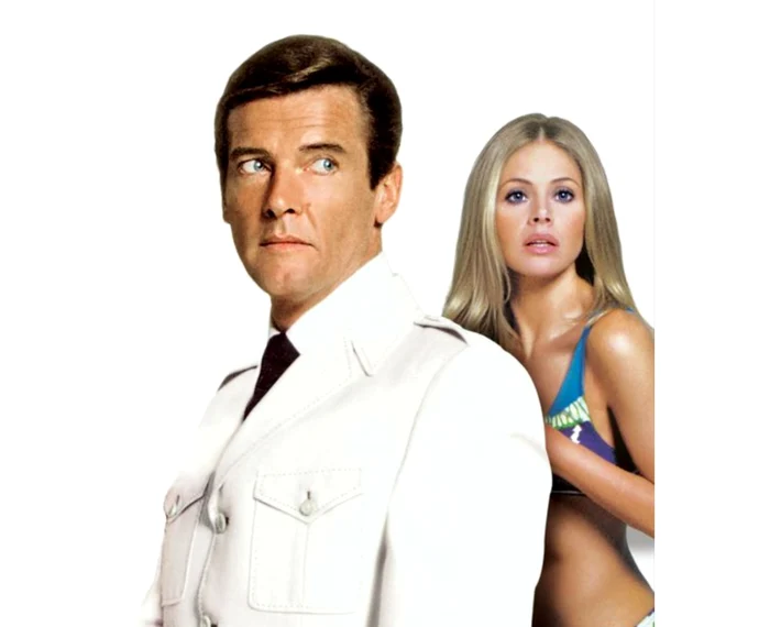 Roger Moore şi Britt Ekland. Foto: Profimedia